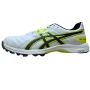 Asics Gel Gully 7 Cricket Spike Shoes Colour White Safety Yellow 