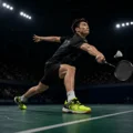 Thrax Court Power 008 Badminton Shoes Yellow and Black