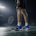 Thrax Court Power 008 Badminton Shoes Blue And Black