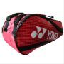 YONEX SUNR 1835 Thermal Badminton Kit Bag Red and Black