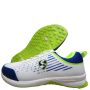 SG Yorker White Royal Blue Lime Cricket Shoes
