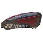Yonex PC3-Q014-23426EX-SR Badminton Kit Bag Grey Red Color