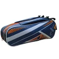 Thrax Strike Series Badminton Kit Bag Blue and Orange Color