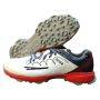 Sega Star Impact Power Stud Cricket Shoes White Gray