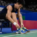 Thrax Court Power 005 Badminton Shoes Blue Lime