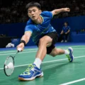 Thrax Court Power 005 Badminton Shoes Blue Lime