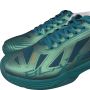 Yonex Blaze 3 Badminton Shoes Neptune Green Midnight Turquoise Hyper Orange