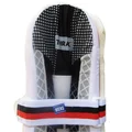 Thrax Ultra Light Molded Batting Pads Color White (Black Gray Backside) (Mens Size Right And Left Handed) 