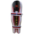Thrax Ultra Light Molded Batting Pads White (Black Red Backside) (Mens Size Right And Left handed)