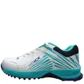 Thrax Hoick Cricket shoes Rubber Stud White See Green