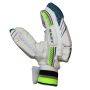 SM Hart Batting Gloves White and Black