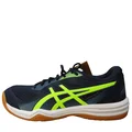 Asics UPCOURT 5 Cricket Shoes Midnight and Hazard Green