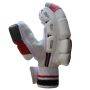 SF Test Cricket Batting Gloves White and Red 