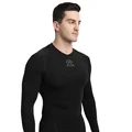 Shrey Intense Compression Long Sleeve Top Black