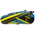 Thrax Strike Series Badminton Kit Bag Blue and Yellow Color