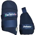 AJ Combo Defender Cricket Thigh Pad BLue Colour (Medium Size Right Hand Side)