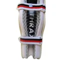 Thrax Ultra Light Molded Batting Pads Color White (Black Gray Backside) (Mens Size Right And Left Handed) 