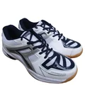 Thrax Court Power 005 Badminton Shoes White Silver Navy 