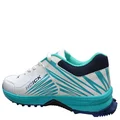 Thrax Hoick Cricket shoes Rubber Stud White See Green
