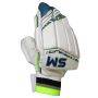 SM Hart Batting Gloves White and Black