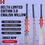 Gray Nicolls Delta Limited Edition 3.0 English Willow Cricket Bat 