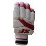 SF Test Cricket Batting Gloves White and Red 