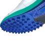 Thrax Hoop Hockey Rubber Stud Hockey Shoes White Blue Sea green