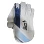 Kookaburra Pro 2.0 Cricket Wicket Keeping Gloves White and Blue
