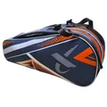 Thrax Strike Series Badminton Kit Bag Blue and Orange Color