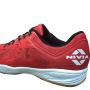 Nivia Appeal 3.0 Badminton Shoes Crimson Red Black