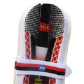Thrax Ultra Light Molded Batting Pads White (Black Red Backside) (Mens Size Right And Left handed)