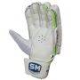 SM Hart Batting Gloves White and Black