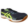Asics UPCOURT 5 Cricket Shoes Midnight and Hazard Green