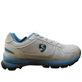 SG Scorer 6.0 Cricket Shoe White Aqua Black