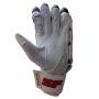 SF Test Cricket Batting Gloves White and Red 