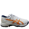 Asics Gel Peake 2 Cricket Shoes White Stadium Orange 
