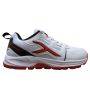 Hundred Hyper Turf Cricket Shoes White Black Red Color