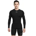 Shrey Intense Compression Long Sleeve Top Black