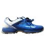 Sega Star Impact Power Stud Cricket Shoes White Blue