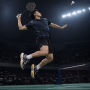 Thrax Court Power 999 Badminton Shoes Gray Black