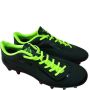 Nivia Airstrike Football stud Shoes Black Green