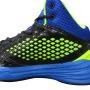 Nivia Warrior 2017 Basketball shoes Black P Green
