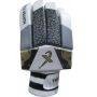 Thrax Hunter Plus Cricket Batting Gloves Black Gold Colour (Mens Size Right-Handed)
