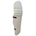 Thrax Ultra Light Molded Batting Pads Color White (Black Gray Backside) (Mens Size Right And Left Handed) 