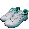 Thrax Hoick Cricket shoes Rubber Stud White See Green