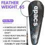 APACS Feather Weight 65 Badminton Racket