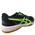 Asics UPCOURT 5 Cricket Shoes Midnight and Hazard Green