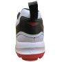 Hundred Hyper Turf Cricket Shoes White Black Red Color