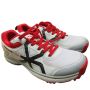 Tyka Stunner 160 Rubber Stud Cricket Shoes White Red