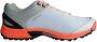 GM Original All Rounder Stud Cricket Shoes White Orange and Gray